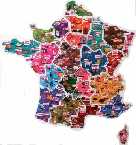 Magnet gaulois carte de - gaulois,