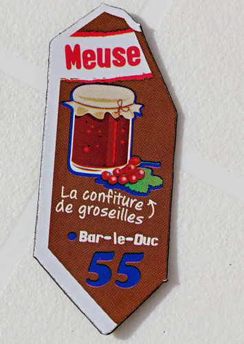 Magnet gaulois meuse - meuse, carte