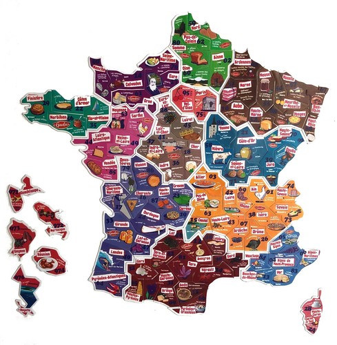 Magnet gaulois carte de - magnet,