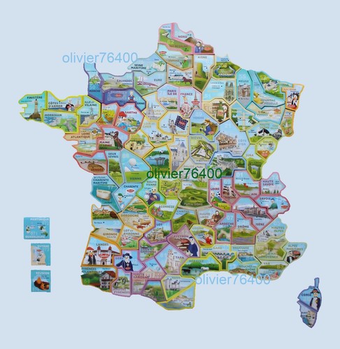Magnet gaulois carte de - gaulois,