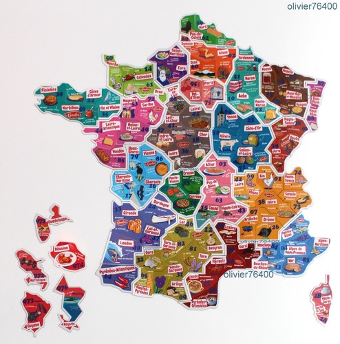 Magnet gaulois carte - magnet,