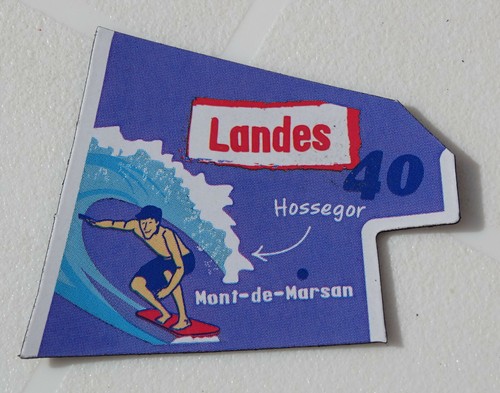 Magnet gaulois landes carte - landes,